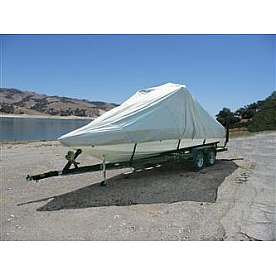 Carver Boat Cover Tournament Ski Boat Gray Polyester - 81122P10