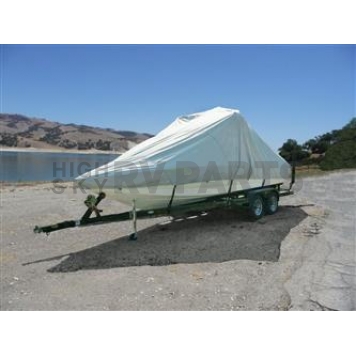 Carver Boat Cover Tournament Ski Boat Gray Polyester - 81122P10