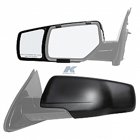 K-Source Exterior Towing Mirror Manual Rectangular Set Of 2 - 80920