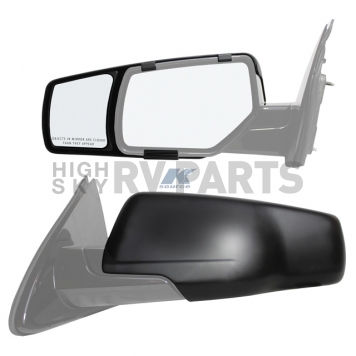 K-Source Exterior Towing Mirror Manual Rectangular Set Of 2 - 80920