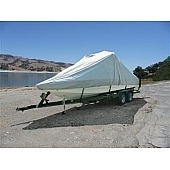 Carver Boat Cover Tournament Ski Boat Gray Polyester - 81123P10