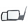 K-Source Exterior Towing Mirror Manual Rectangular Set Of 2 - 81800