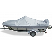 Carver Boat Cover Center Console Boat Gray Polyester - 71017P10