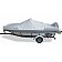 Carver Boat Cover Center Console Boat Gray Polyester - 71017P10