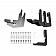 Westin Automotive Nerf Bar 5 Inch Black Powder Coated Steel - 2152775