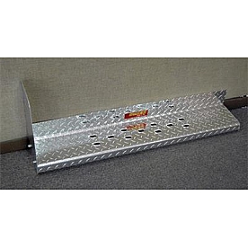 Owens Products Running Board Diamond Plate Aluminum Stationary - 82035G01