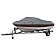 Classic Accessories Boat Cover V-Hull Bass Boat Gray Polyester - 4109100100