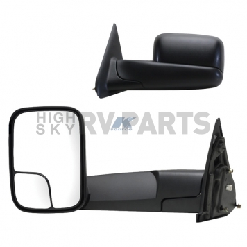 K-Source Exterior Towing Mirror Electric Rectangular Set Of 2 - 6011314C