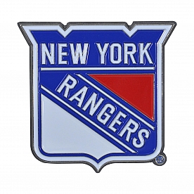 Fan Mat Emblem - NHL New York Rangers Metal - 22235