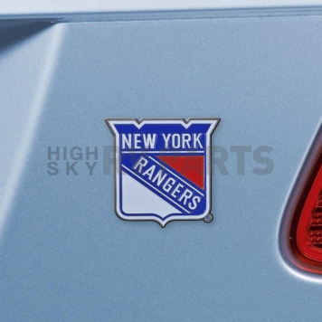 Fan Mat Emblem - NHL New York Rangers Metal - 22235-1