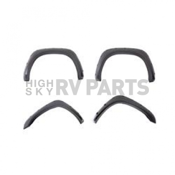 Rugged Ridge Fender Flare - Black Thermoplastic Set Of 4 - 8163040