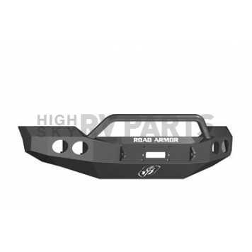Road Armor Bumper Stealth Pre-Runner 1-Piece Design Steel Black - 61104B