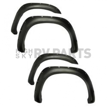 Rugged Ridge Fender Flare - Black ABS Textured Plastic Set Of 4 - 8163050