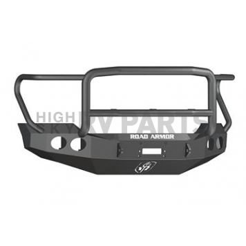 Road Armor Bumper Stealth Lonestar 1-Piece Design Steel Black - 61105B