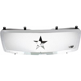 RBP (Rolling Big Power) Grille Insert - Chrome Plated Stainless Steel Rectangular - 154052