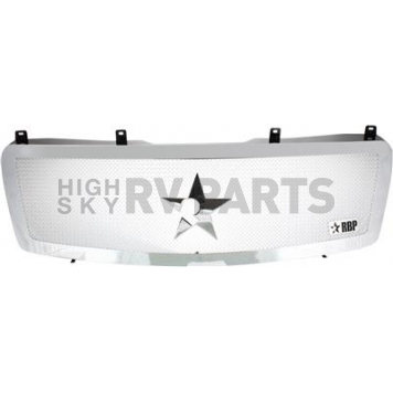 RBP (Rolling Big Power) Grille Insert - Chrome Plated Stainless Steel Rectangular - 154052