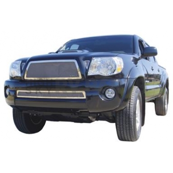 T-Rex Truck Products Hood Scoop Grille Insert Polished Stainless Steel Silver - 54897