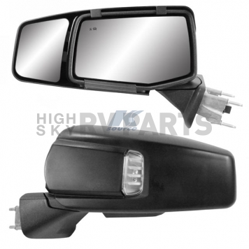 K-Source Exterior Towing Mirror Manual Rectangular Set Of 2 - 80930