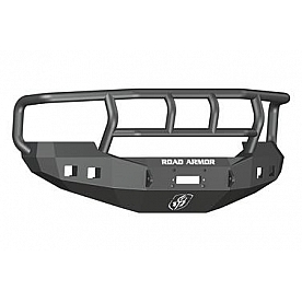 Road Armor Bumper Stealth Titan II 1-Piece Design Steel Black - 605R2B