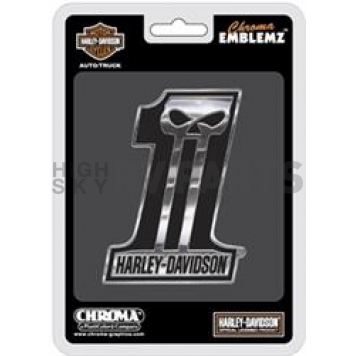 Chroma Graphics Emblem - Harley Davidson #1 True Color - 41507