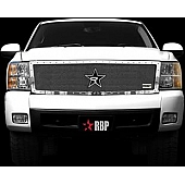 RBP (Rolling Big Power) Grille Insert - Silver Chrome Plated Steel  - 158111