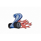 Ford Performance Emblem - Snake With Flames  - M16098CJG