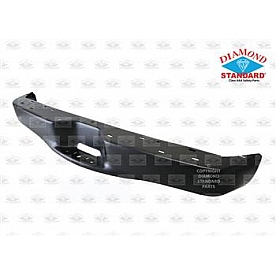 Reflexxion Bumper Cover Face Bar Pretender Black Steel - 404851