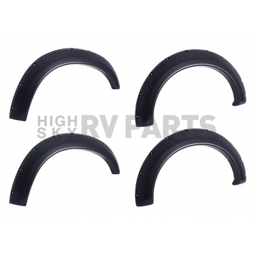 EGR Fender Flare - Black ABS Plastic Textured Set Of 4 - 793374RI