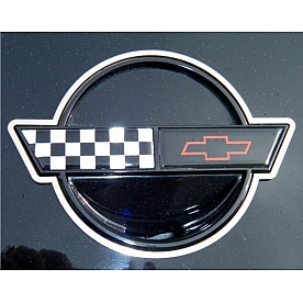 American Car Craft Emblem Trim - Stainless Steel Silver Round Polished - 022006