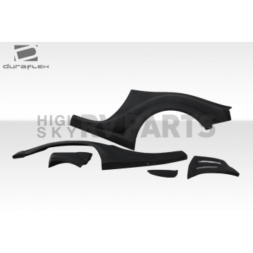 Extreme Dimensions Fender Flare - Black Fiberglass Primered Set Of 2 - 112649