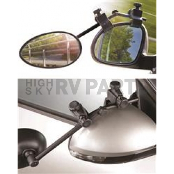 Prime Products Exterior Towing Mirror Manual Oval Single - 300101