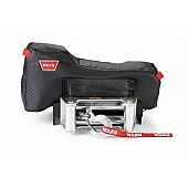 Warn Winch Cover - Vinyl With Mesh Backing Black - 102641