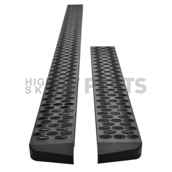 Westin Automotive Running Board Black Textured Powder Coated Steel Stationary - 2781005