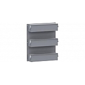 KargoMaster Door Tray - Three Trays With Lid Gray Steel - 40115
