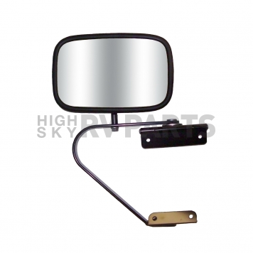 CIPA USA Exterior Mirror Rectangular Manual Black Single - 41100