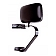 CIPA USA Exterior Mirror Rectangular Manual Black Single - 41100