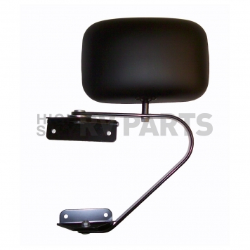 CIPA USA Exterior Mirror Rectangular Manual Black Single - 41100-3