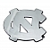 Fan Mat Emblem - University Of North Carolina Logo Metal - 14902