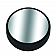 CIPA USA Exterior Mirror Round Manual Black Single - 49104