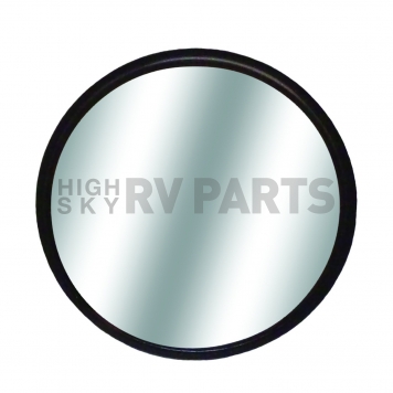 CIPA USA Exterior Mirror Round Manual Black Single - 49202-1