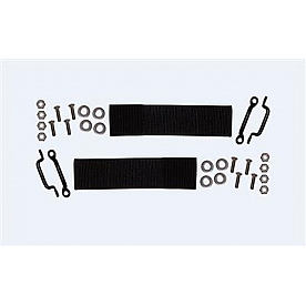 Warrior Products Door Check Strap - Nylon Black Set Of 2 - 63001