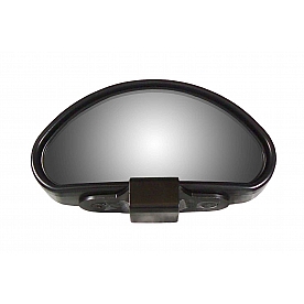 CIPA USA Exterior Mirror Oblong Manual Black Single - 49805