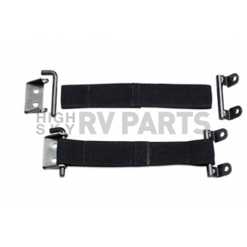 Warrior Products Door Check Strap - Nylon Black Set Of 2 - 65001