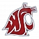 Fan Mat Emblem - University Of Washington State Metal - 22263