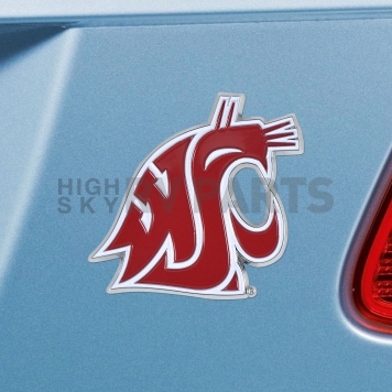 Fan Mat Emblem - University Of Washington State Metal - 22263-1