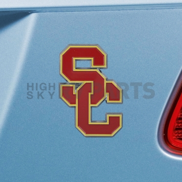 Fan Mat Emblem - University Of Southern California Metal - 22251-1