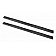 Black Horse Offroad Running Board Aluminum Stationary Black - E2179