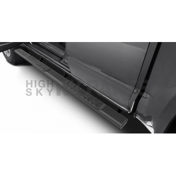 Black Horse Offroad Running Board Aluminum Stationary Black - E2179-8