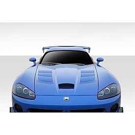 Extreme Dimensions Hood - Fiberglass Black - 112360