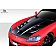 Extreme Dimensions Hood - Fiberglass Black - 112360